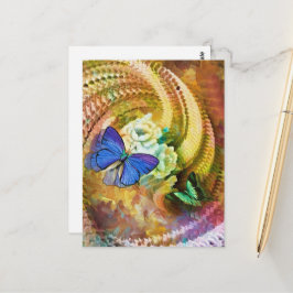 Blüten Postkarte