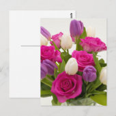 Blüten Postkarte (Vorne/Hinten)