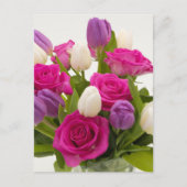 Blüten Postkarte (Vorderseite)