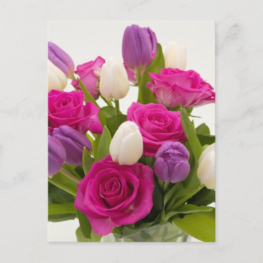 Blüten Postkarte (Vorderseite)