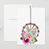 Blüten Postkarte (Vorne/Hinten)