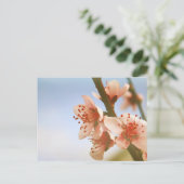 Blüten Postkarte (Stehend Vorderseite)