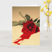 Bluten-Rosen-Gruß-Karte Karte (Gelbe Blume)