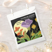 Blüten-Samen-Päckchen-Geschenktasche Gefallen Geschenktütchen (Ausgeschnitten)