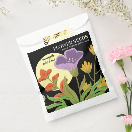 Blüten-Samen-Päckchen-Geschenktasche Gefallen Geschenktütchen (Versiegelt)