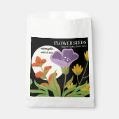 Blüten-Samen-Päckchen-Geschenktasche Gefallen Geschenktütchen (Vorderseite)