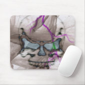 Bluten Schädel Mousepad (Mit Mouse)