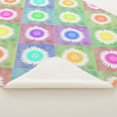 Blüten Sherpa Blanket Sherpadecke (3/4)