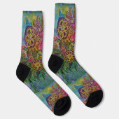 Blüten Socken (Rechts)