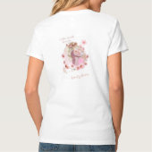 Blüten T-Shirt (Rückseite)