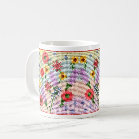 Blüten-Tasse Kaffeetasse (Vorderseite Links)