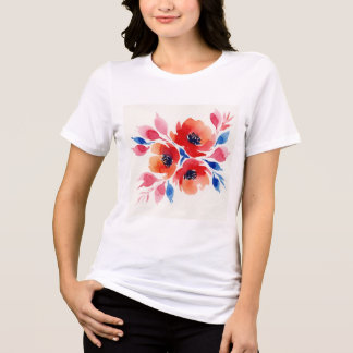 Blüten Tri-Blend Shirt