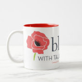 Blüten-übergroße Tasse (Links)