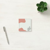 Blüten und Bläschen Post-it Klebezettel (Büro)