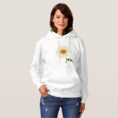 Blüten und Blüten Hoodie (Vorne ganz)