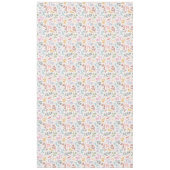 Blüten und Blüten Tischdecke (Vorderseite)