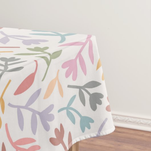 Blüten und Blüten Tischdecke (Beispiel)