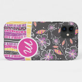 Blüten und Bouquet Case-Mate iPhone Hülle (Rückseite (Horizontal))
