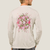 Blüten und Eier Tri-Blend Shirt (Rückseite)