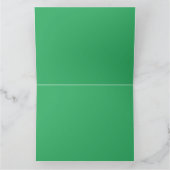 Blüten und Grünpflanzen Karte (Innenseite)