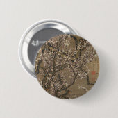 Blüten und Mond von Ito Jakuchu Button (Vorne & Hinten)