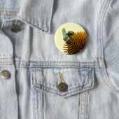 Blüten- und Östlich-Tischlerbienenartikel Button (Beispiel)