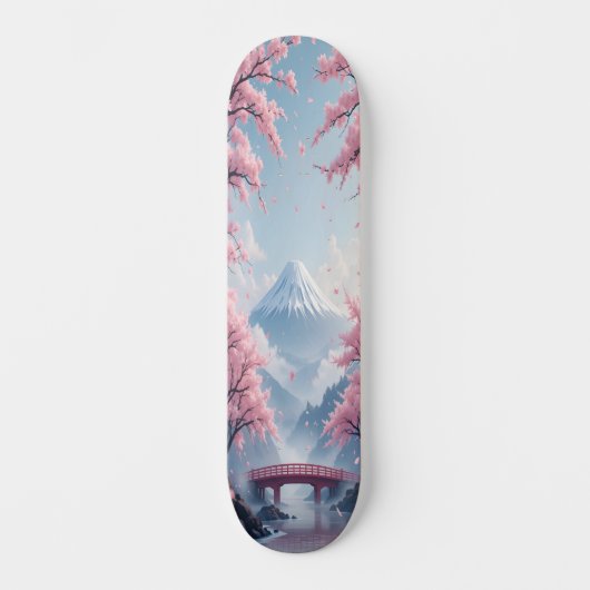 Blüten und Spitzen Ausgabe 2 Skateboard (Vorderseite)