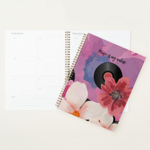 Blüten und Vinyl Planer