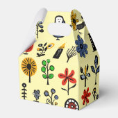 Blüten und Vögel Geschenkschachtel (Rückseite)