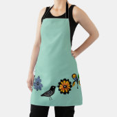 Blüten und Vögel Schürze (InSitu)