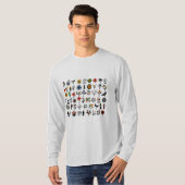 Blüten und Vögel T-Shirt (Vorne ganz)