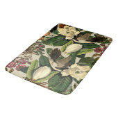 Blüten und Vögel XVI-ii Badematte (Schrägansicht)