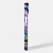 Blüten unter einem Sternenhimmel Case-Mate iPhone Hülle (Rückseite / Rechts)