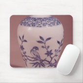 Blüten-Vase, Ming-Dynastie Mousepad (Mit Mouse)