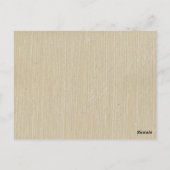 Blüten Vietnamesisch Neujahr der Katze HPostC Postkarte (Rückseite)