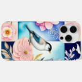 Blüten & Vögel Case-Mate iPhone Hülle (Rückseite (Horizontal))
