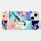 Blüten & Vögel Case-Mate iPhone Hülle (Rückseite (Horizontal))