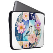 Blüten & Vögel  Laptopschutzhülle (Vorne Rechts)