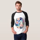 Blüten & Vögel T-Shirt (Vorne ganz)