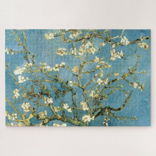 Blüten von Almond Tree von Van Gogh Vintag Art Puzzle