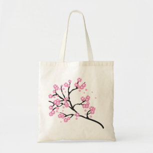Blüten Zweig Kirsche Blumenbaum Blume Naturbaum. Tragetasche