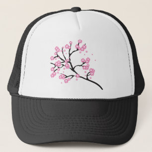Blüten Zweig Kirsche Blumenbaum Blume Naturbaum. Truckerkappe