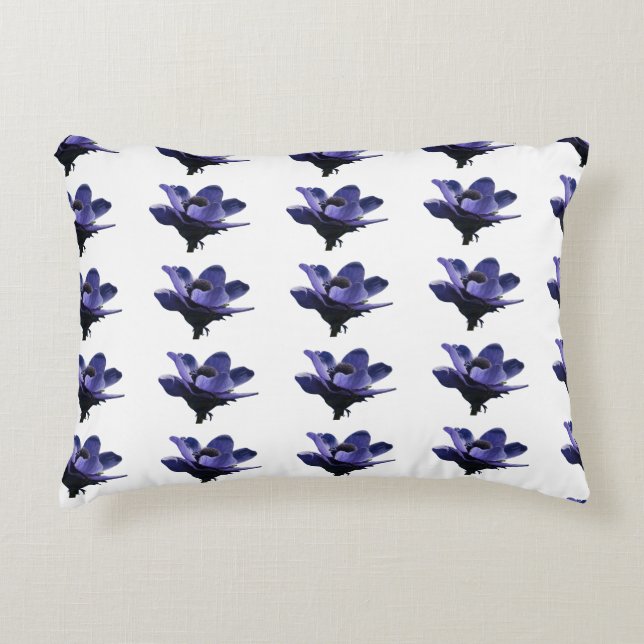 Blütenakzent Dekokissen (Vorderseite)