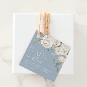 Blütenbaby in Blütendusche Geschenkanhänger
