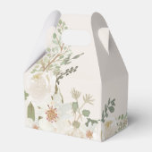 Blütenbaby in Elfenbeinblütendusche Geschenkschachtel (Rückseite)