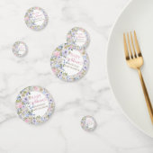 Blütenbaby Wildblume Rustikales Baby Konfetti (Gruppe)