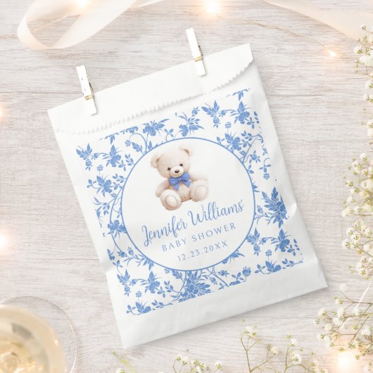 Blütenbärenblume Blütenjunge Duschbonbons Geschenktütchen (Ausgeschnitten)