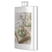 Blütenbaum aus einem Buch-Individuelle Name Flachmann (Links)