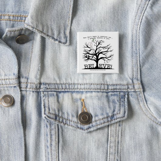 Blütenbaum Button (Beispiel)