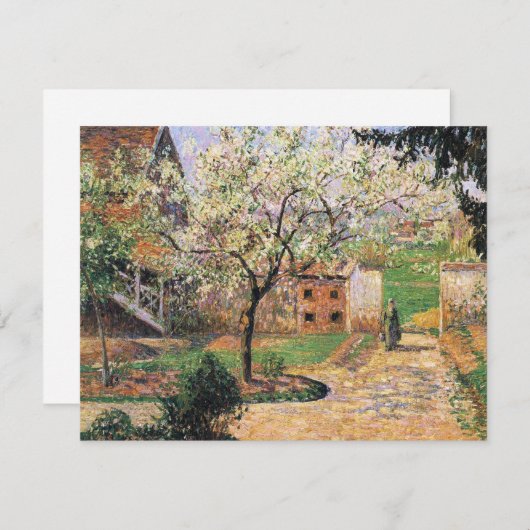 Blütenbaum, Eragny Camille Pissarro (Vorne/Hinten)